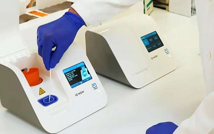 coronavirus portable test check