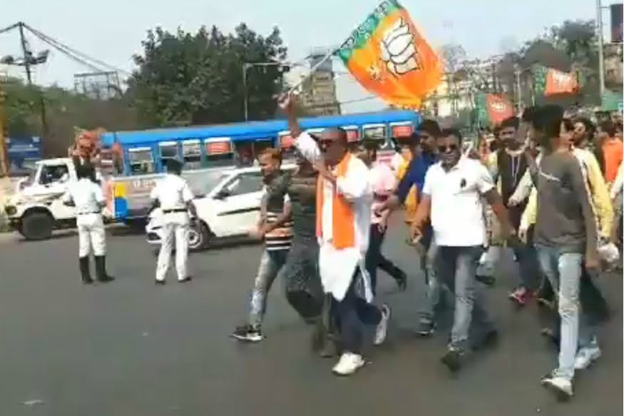 goli maro slogan in kolkata