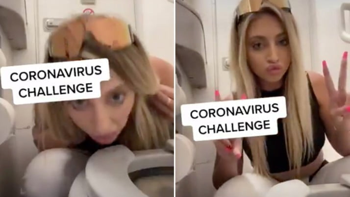 tiktok star coronavirus challenge