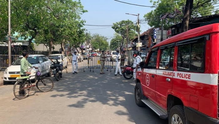 কেন্দ্রের হটস্পট তালিকায় থাকা কলকাতার একটি অংশ সিল করল প্রশাসন