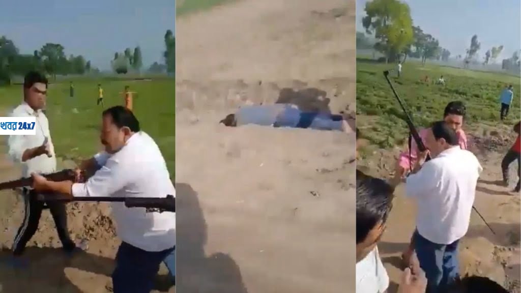 প্রকাশ্য দিবালোকে ছেলে সহ সমাজবাদী পার্টির নেতা খুন উত্তরপ্রদেশে, দেখুন ভিডিও! in-up-samajwadi-party-leader-and-his-son-shot-death-video-is-viral
