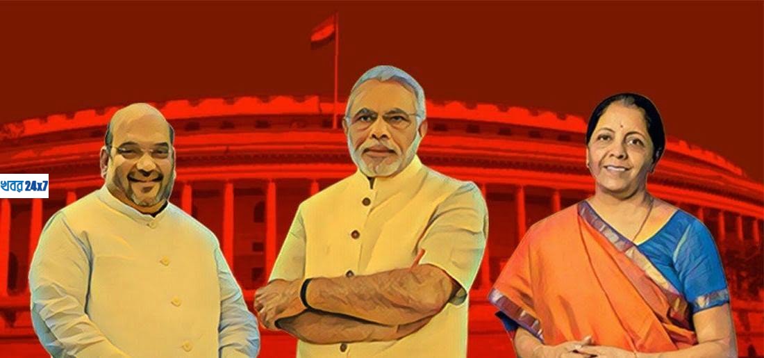 amit shah nirmala modi