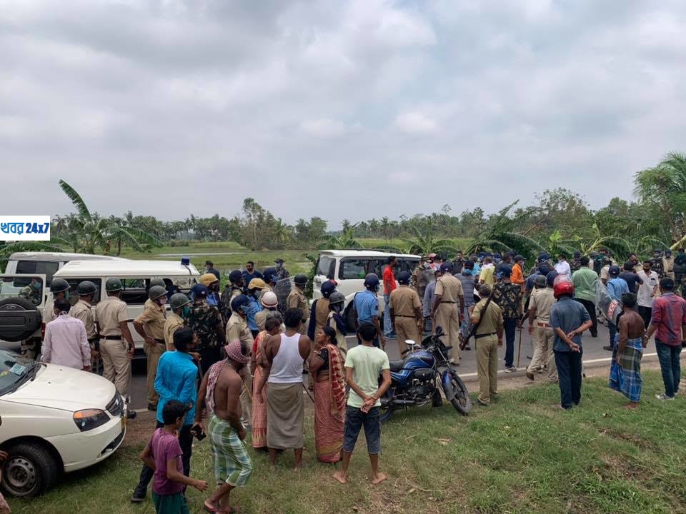 আজ পূর্ব মেদিনীপুর যাওয়ার পথে পুনরায় দিলীপ ঘোষের পথ আটকালো প্রশাসন