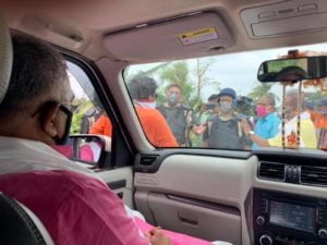 আজ পূর্ব মেদিনীপুর যাওয়ার পথে পুনরায় দিলীপ ঘোষের পথ আটকালো প্রশাসন