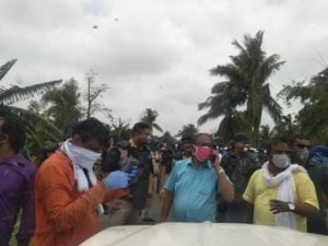 আজ পূর্ব মেদিনীপুর যাওয়ার পথে পুনরায় দিলীপ ঘোষের পথ আটকালো প্রশাসন
