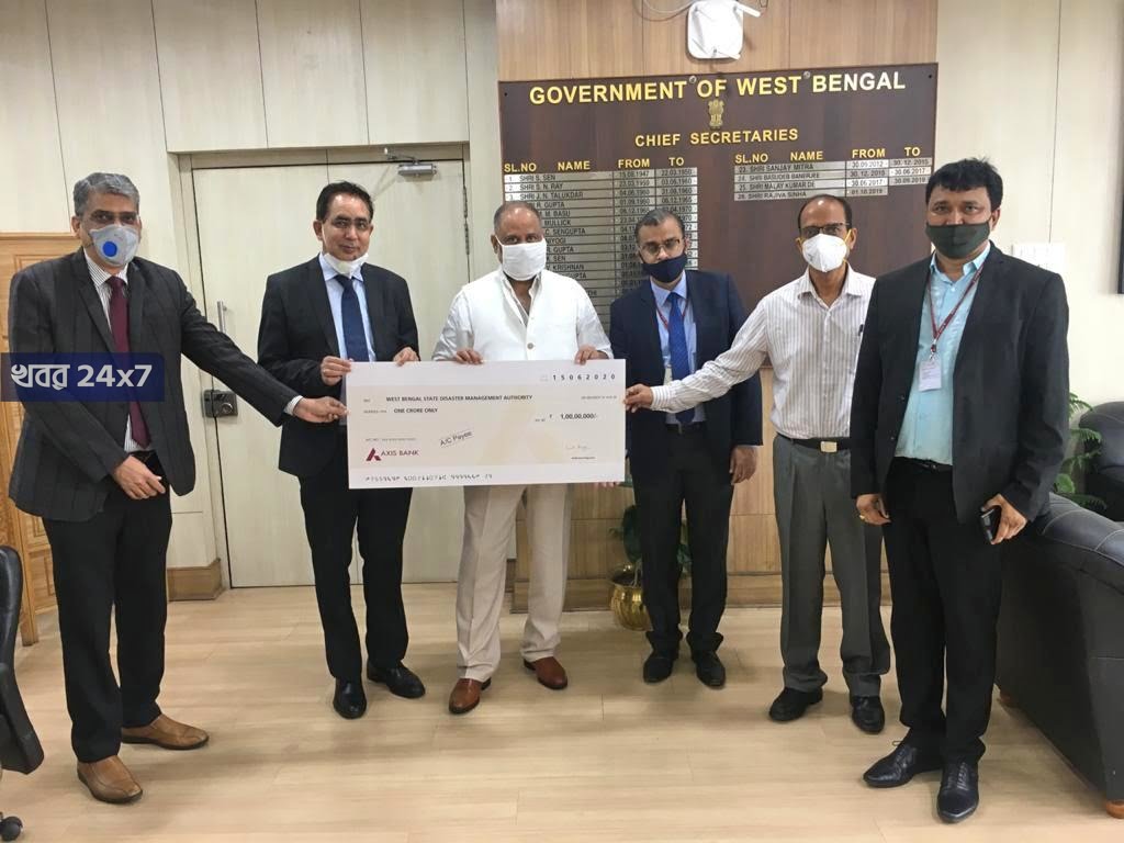 1-crore-relief-fund-to-the-state-from-axis-bank-various-charges-have-also-been-waived