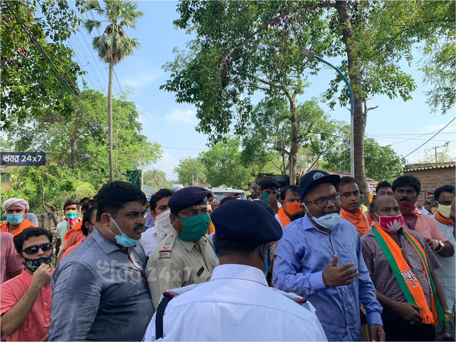 sayantan basu protest