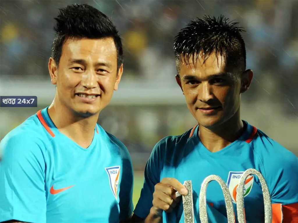 sunil and bhutia