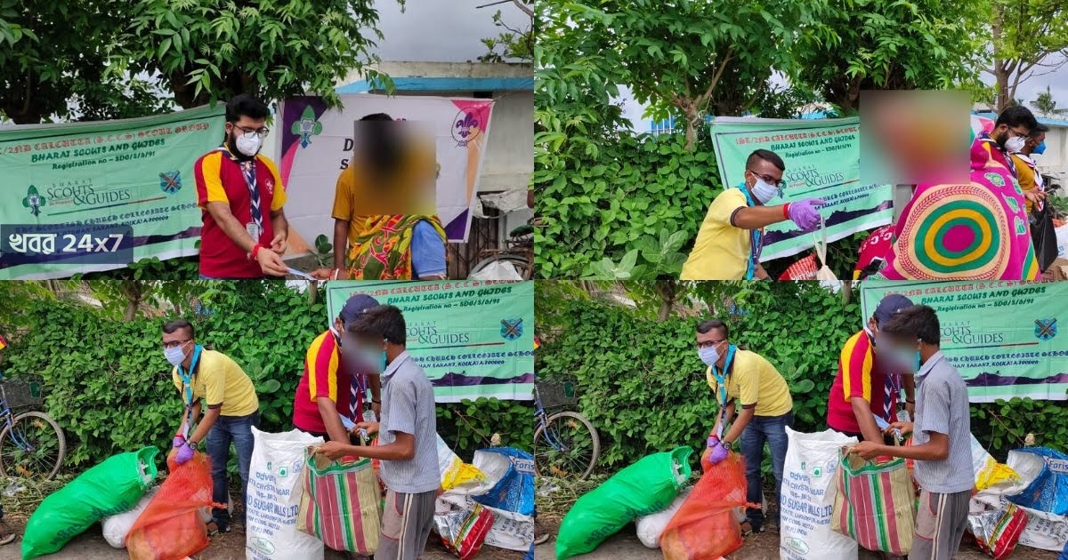 আমফান দুর্গতদের পাশে দাঁড়াল স্কটিশ ও হেয়ার স্কুলের স্কাউট গ্রুপ আমফান দুর্গতদের পাশে দাঁড়াল স্কটিশ ও হেয়ার স্কুলের স্কাউট গ্রুপ