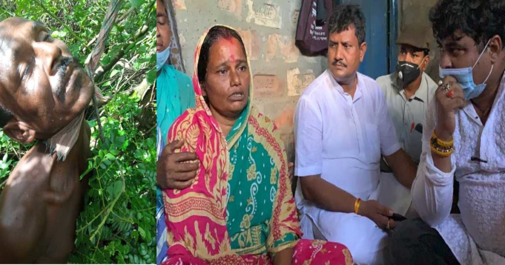 নিহত বিজেপি কর্মীর বাড়িতে দলের সাধারণ সম্পাদক সঞ্জয় সিং, আঙুল তুললেন শাসকদলের দিকে