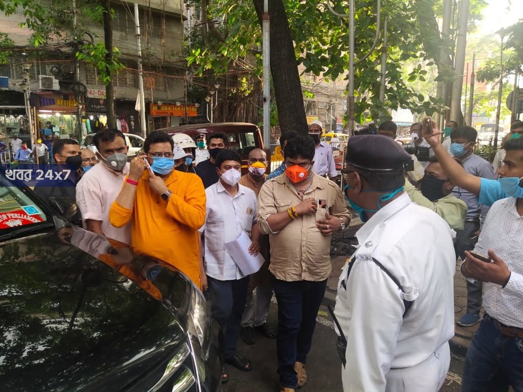 রাজ্য জুড়ে বিজেপি কর্মীরা আক্রান্ত, লালবাজারে স্মারকলিপি জমা দিলেন সৌমিত্র খাঁ