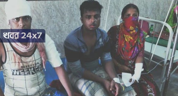 বিজেপি কর্মীর বাড়ি লক্ষ্য করে বোমাবাজি, আহত ৫ বিজেপি কর্মীর বাড়ি লক্ষ্য করে বোমাবাজি, আহত ৫