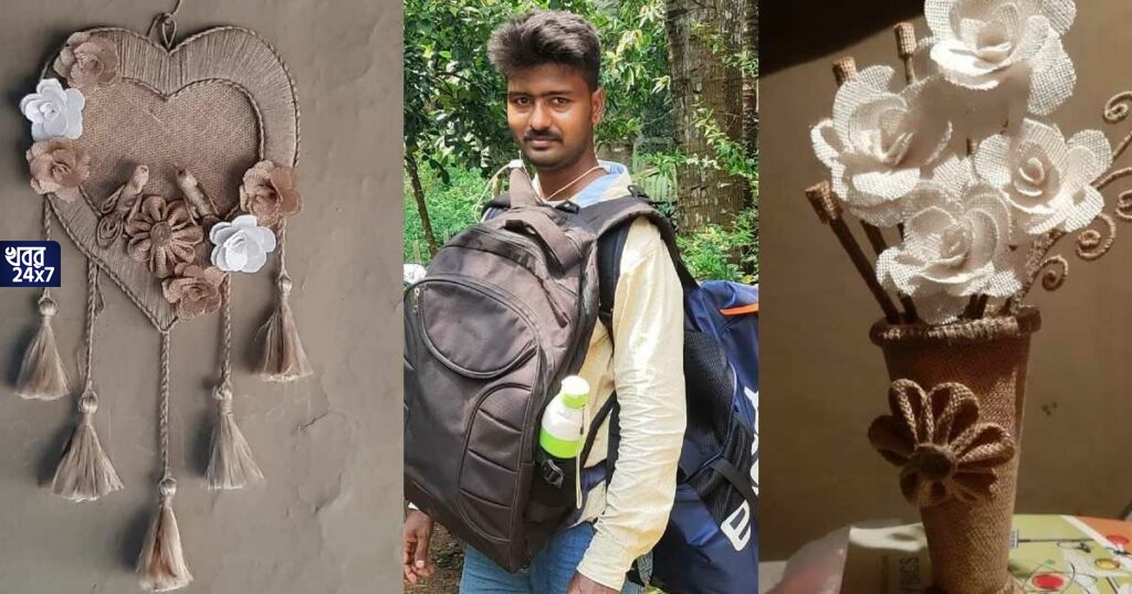 মেধাবী ডেলিভারি বয়ের অবাক করা শিল্পকলা! যা দেখে মুগ্ধ নেটিজেনরা