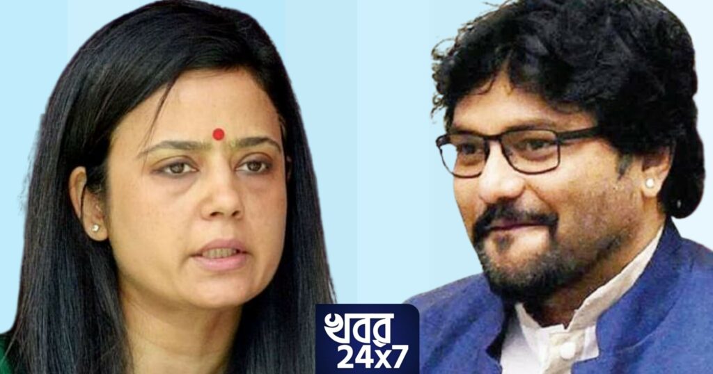 মহুয়ার অসম্মান হয়নি, মানহানির মামলা খারিজ করতে হাইকোর্টে বাবুল সুপ্রিয় mahua and babul