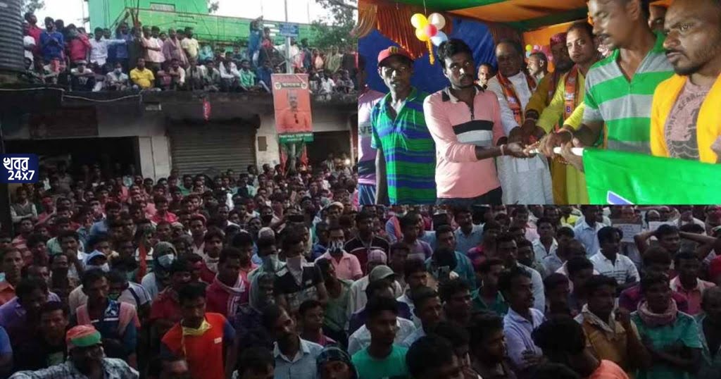 বড়ো ধাক্কা! তৃণমূল ও সিপিআইএম ছেড়ে ৫২৫ টি পরিবারের বিজেপিতে যোগদান