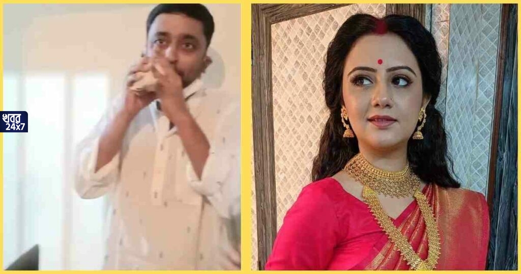 Video: শাঁখ বাজিয়ে মানালিকে ঘরে তুললেন স্বামী অভিমন্যু, আবেগে ভাসলো নেটিজেনরা, ভাইরাল হল ভিডিও! Video: শাঁখ বাজিয়ে মানালিকে ঘরে তুললেন স্বামী অভিমন্যু, আবেগে ভাসলো নেটিজেনরা, ভাইরাল হল ভিডিও!