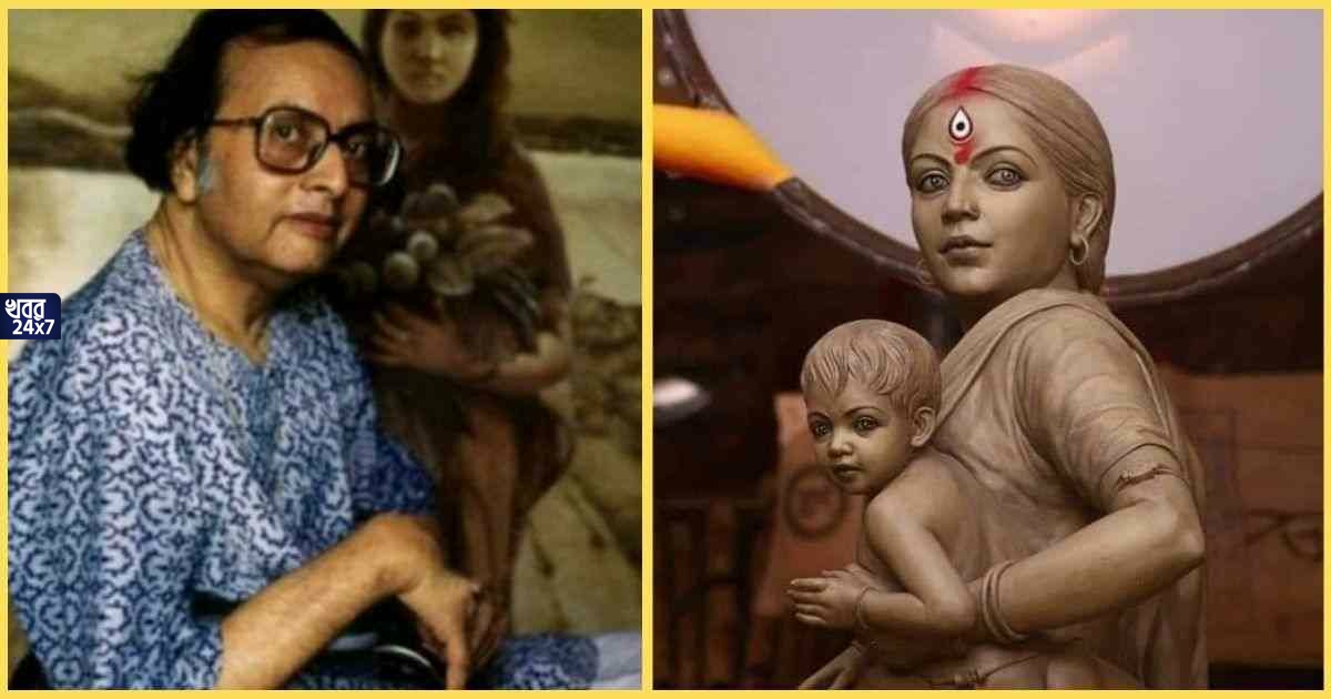 Know the real artist of famous migrant Durga idol of Barisha Club this year
