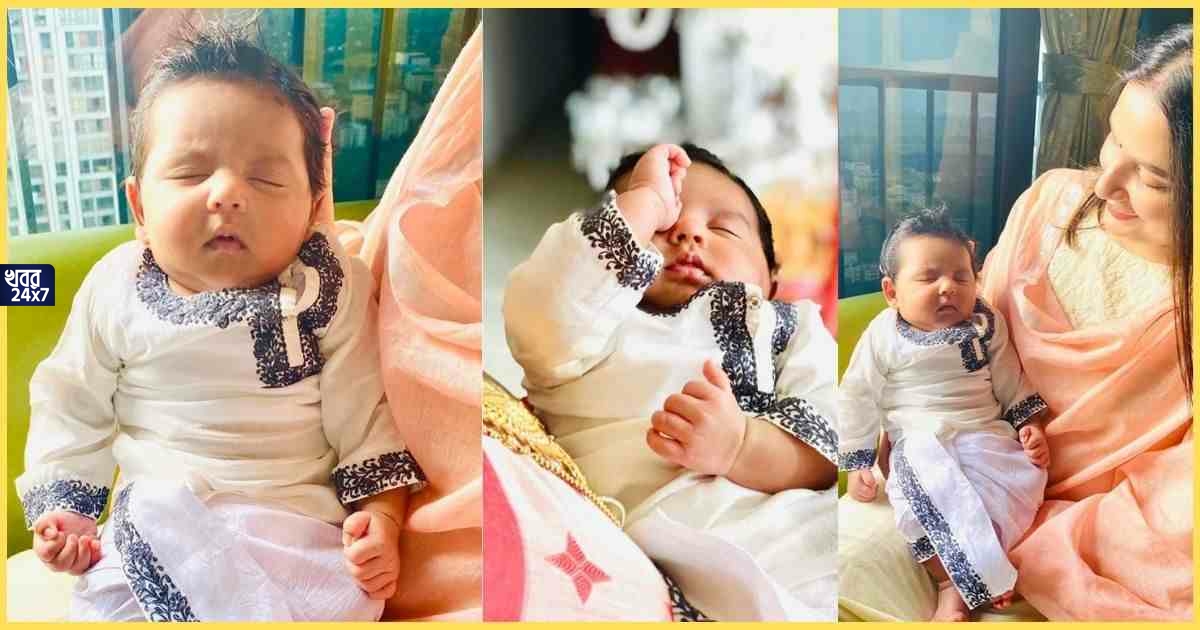 Yuvaan wore a Dhoti-Panjabi set for auspicious occasion of Ashtami today photos got viral