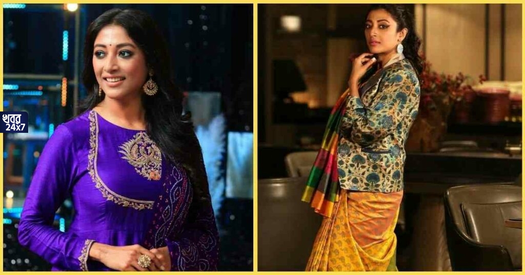পুজোর সাজে নেটিজেনদের মন কাড়লেন অভিনেত্রী পাওলি দাম, দেখুন ছবি