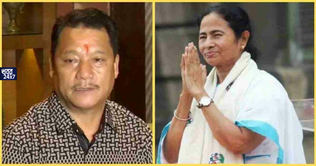গুরুং এখন তৃণমূলের সাথে, তাহলে মমতার হাত ধরেই হচ্ছে বঙ্গভঙ্গ? GTA leader Bimal Gurung left NDA and announced alliance with TMC today