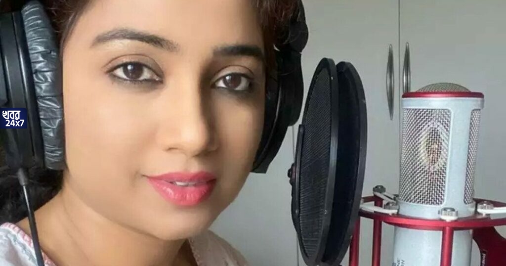 দুর্গাপুজো ও নবরাত্রি স্পেশাল গান গাইলেন শ্রেয়া ঘোষাল, নিজেই শেয়ার করলেন সোশ্যাল মিডিয়ায়