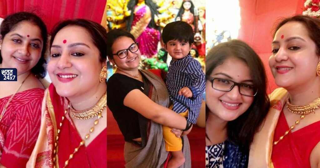 Sudipa Chatterjee enjoys her family’s Durga Puja with pomp and grandeur