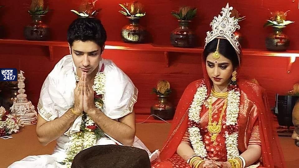 তিন বছরের বিবাহিত জীবন পার, জমিয়ে সেলিব্রেট করলেন গৌরব-ঋদ্ধিমা