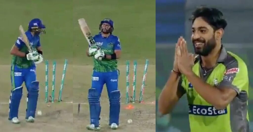 ইয়র্কারে বোল্ড হয়ে আস্তে বল করার আর্জি আফ্রিদির, আউট করে ক্ষমা চাইলেন হ্যারিস রাউফ ইয়র্কারে বোল্ড হয়ে আস্তে বল করার আর্জি আফ্রিদির, আউট করে ক্ষমা চাইলেন হ্যারিস রাউফ