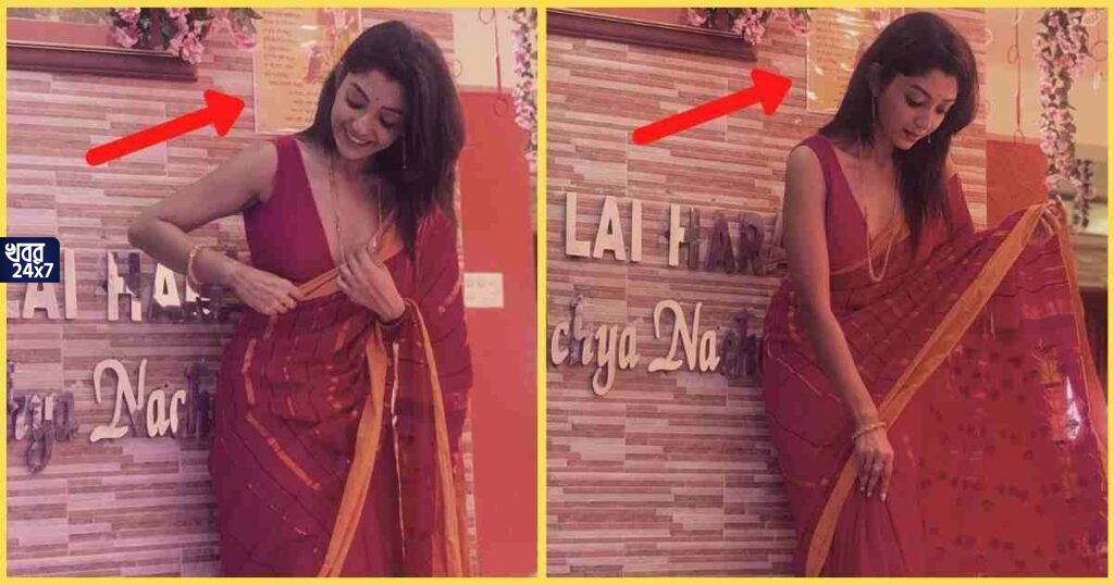 নেটিজেনদের মোক্ষম জবাব, ‘আলু থালু’ পোজে ফের ‘ভাগবত গীতা’-এর সামনে দেবলীনা Devlina Kumar was trolled for clicking pictures in front of Bhagwat Geeta’s photo