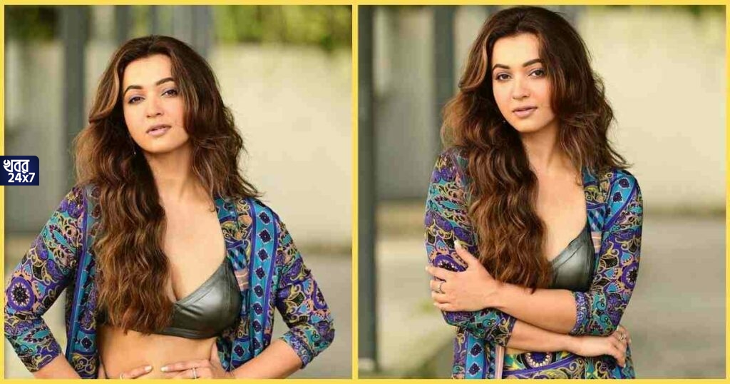 উইকেন্ডে একেবারে খুশ মেজাজে কৌশানি, আনন্দে রাস্তার উপরেই শুরু করলেন নাচ Hot photo of actress Koushani Mukherjee went viral on Instagram