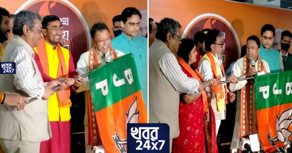 বড়সড় ভাঙন তৃণমূলে! একঝাঁক তৃণমূল নেতা যোগ দিলেন গেরুয়া শিবিরে বড়সড় ভাঙন তৃণমূলে! একঝাঁক তৃণমূল নেতা যোগ দিলেন গেরুয়া শিবিরে