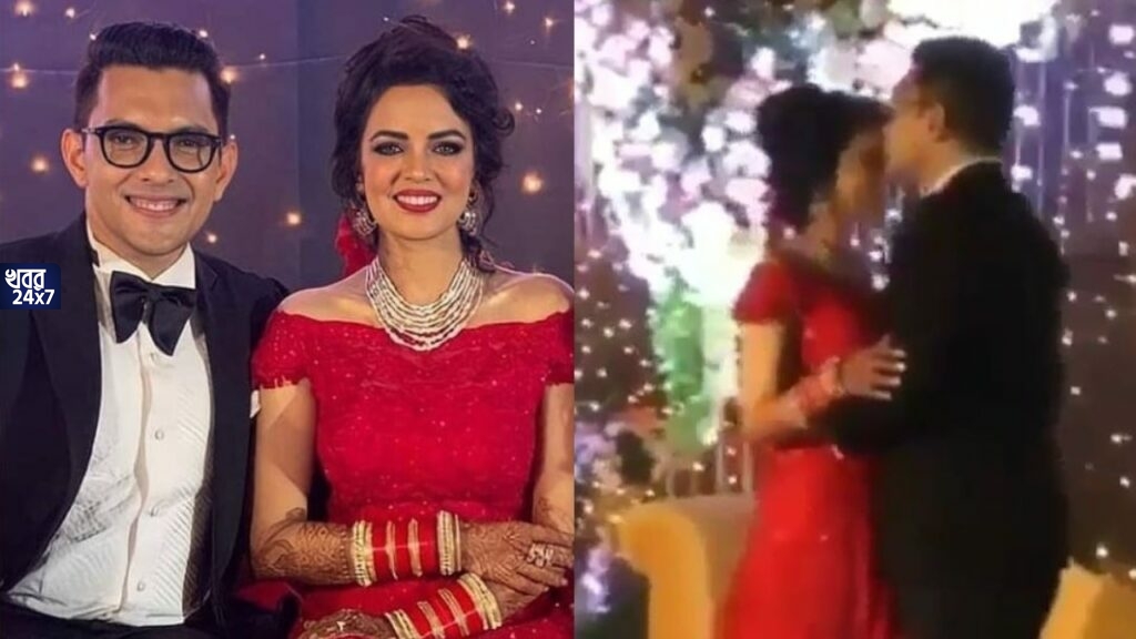 গানে-নাচে জমজমাট আদিত্য়-শ্বেতার রিসেপশন পার্টি, সকলের সামনেই স্ত্রীকে চুম্বনে ভরিয়ে দিলেন আদিত্য গানে-নাচে জমজমাট আদিত্য়-শ্বেতার রিসেপশন পার্টি, সকলের সামনেই স্ত্রীকে চুম্বনে ভরিয়ে দিলেন আদিত্য