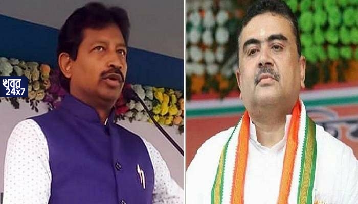 রাজীব ও আমি একসঙ্গে লড়াই শুরু করি, রাজীব এসে বৃত্ত সম্পূর্ণ হল! হাওড়ার সভায় রাজীবকে উষ্ণ অভ্যর্থনা জানিয়ে মন্তব্য শুভেন্দুর রাজীব ও আমি একসঙ্গে লড়াই শুরু করি, রাজীব এসে বৃত্ত সম্পূর্ণ হল! হাওড়ার সভায় রাজীবকে উষ্ণ অভ্যর্থনা জানিয়ে মন্তব্য শুভেন্দুর