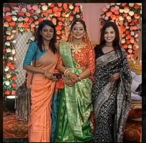 ঘোড়ায় চেপে এল ‘রাধা’-র বর, বিয়ের পিঁড়িতে বসলেন জনপ্রিয় অভিনেত্রী