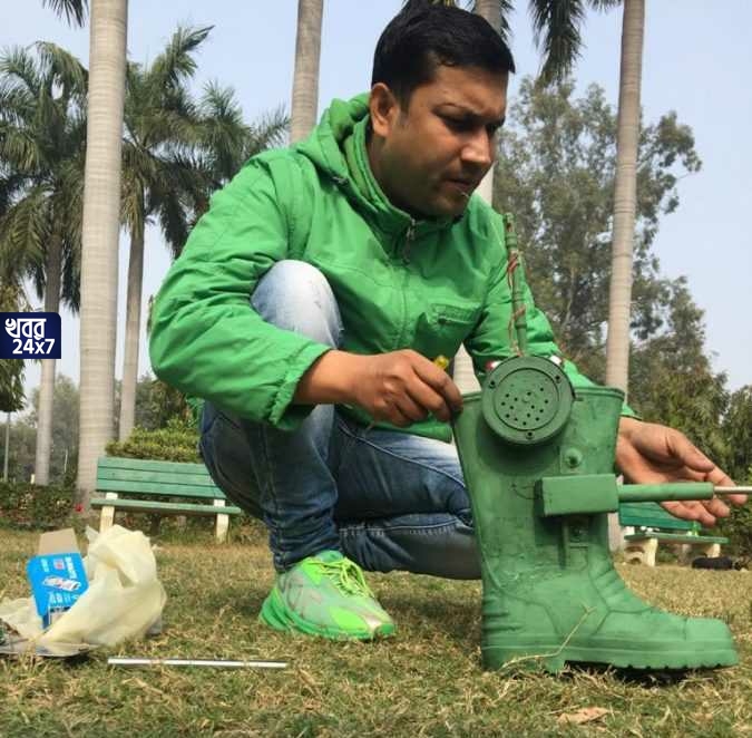 শত্রুর উপর এবার জুতো দিয়ে গুলিবর্ষাবে ভারতীয় সেনা, তৈরি হল Hi Tech Footwear শত্রুর উপর এবার জুতো দিয়ে গুলিবর্ষাবে ভারতীয় সেনা, তৈরি হল Hi Tech Footwear