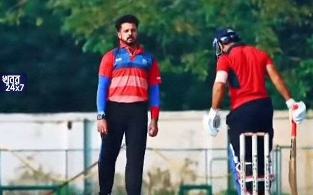 শ্রীসন্থের প্রত্যাবর্তন: বিরোধী ব্যাটসম্যানকে আক্রমণাত্মক মেজাজে স্লেজিং