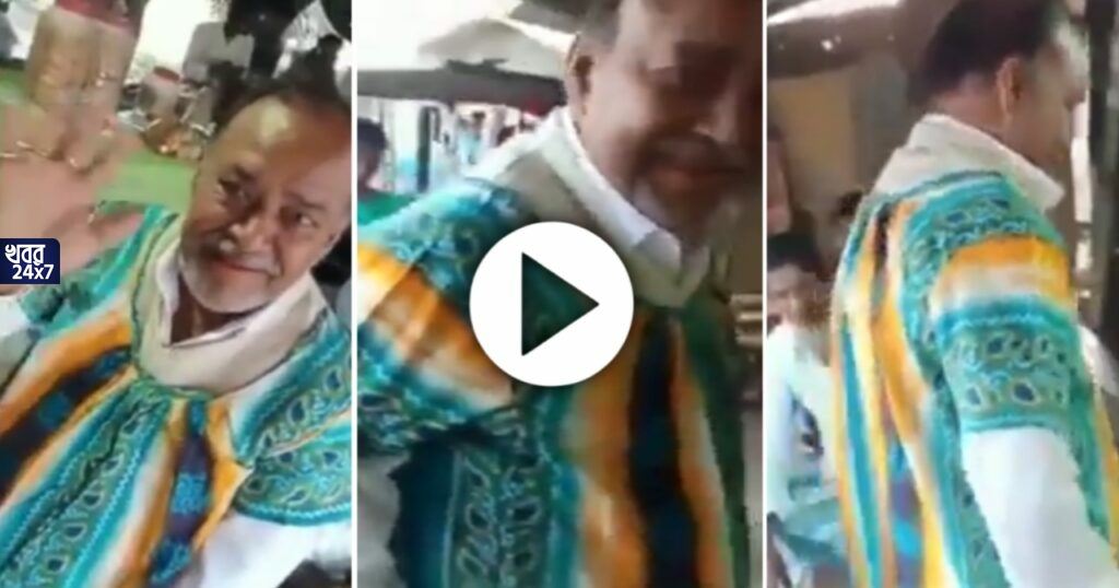 অভিনব প্রতিবাদ! তৃণমূল যোগ্য সম্মান দেয়নি, আক্ষেপে প্রকাশ্য রাস্তায় নাইটি পরে ঘুরে বেরালেন দাপুটে নেতা শামসুল হক