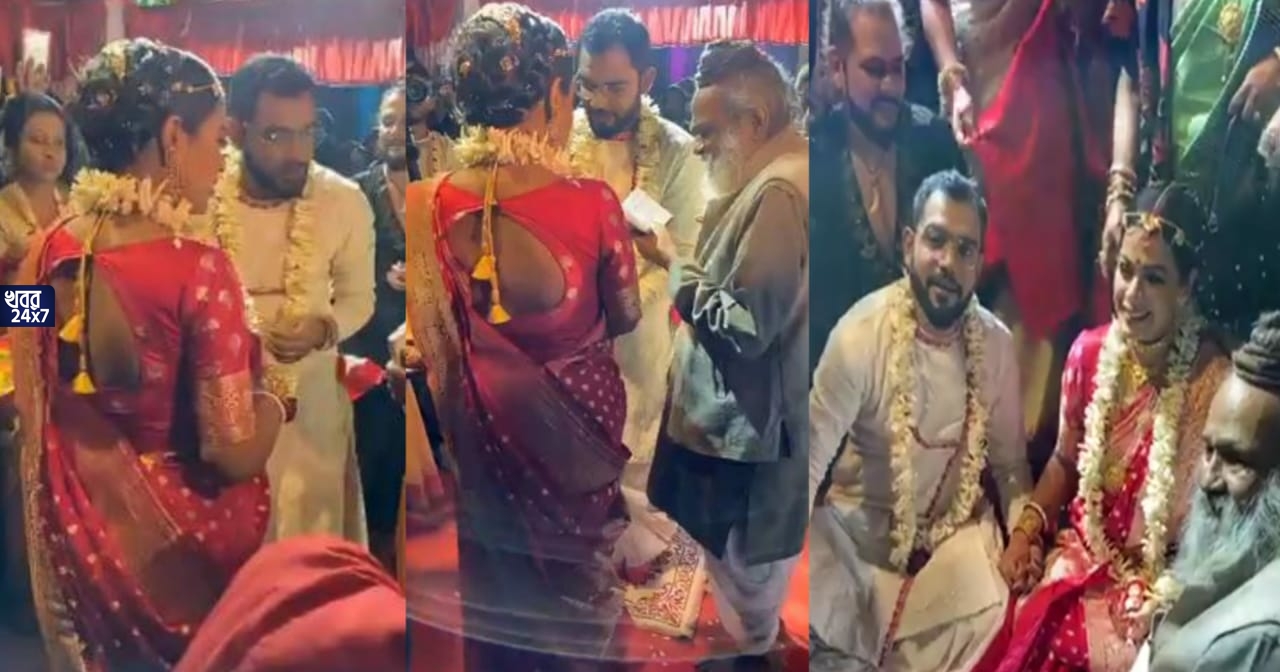 ধুমধাম করে সম্পন্ন হল ইমনের বাঙালি বিয়ে, দেখুন বিয়ের ভিডিও