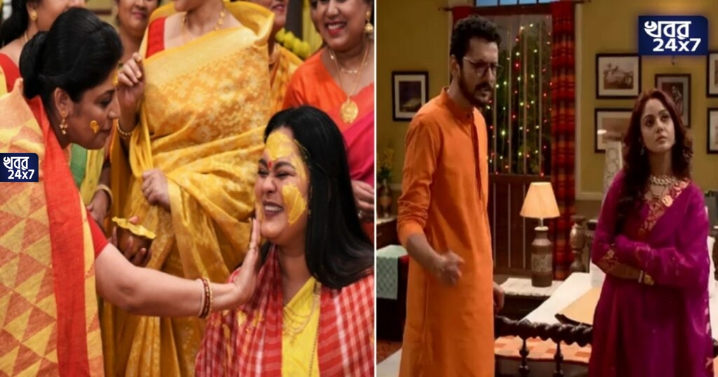 পুটুপিসির বিয়ে টানছে দর্শক, টিআরপি রেটিংয়ে ফের শীর্ষে খড়কুটো! পুটুপিসির বিয়ে টানছে দর্শক, টিআরপি রেটিংয়ে ফের শীর্ষে খড়কুটো!