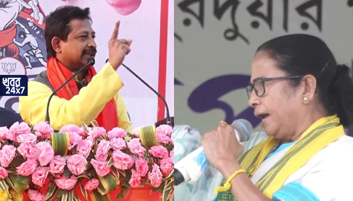 লড়াইয়ে এবার রাজীব-মমতা! আমার মুখ খোলালে কেঁচো খুঁড়তে কেউটে বেরিয়ে যাবে, হুগলিতে মমতাকে সাবধান বাণী রাজীবের