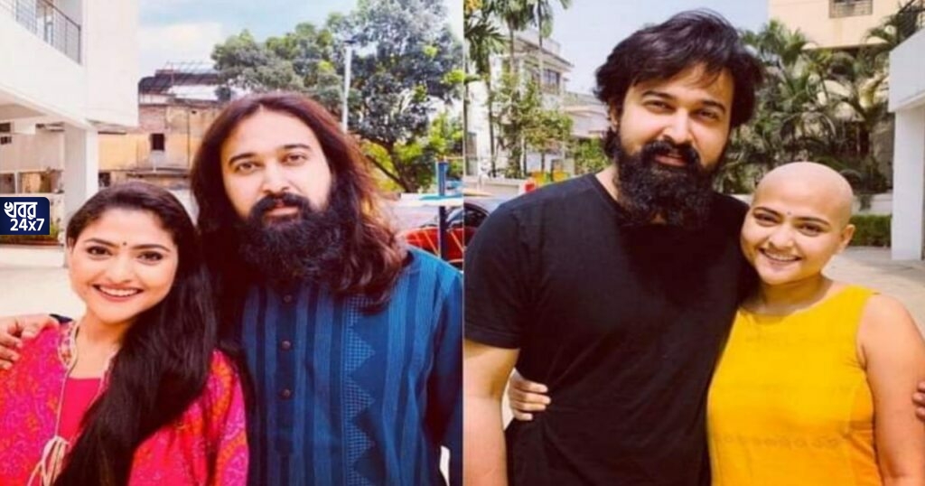 শরীরে বাসা বেঁধেছে মারণরোগ, চিকিৎসার জন্য ন্যাড়া হলেন ঐন্দ্রিলা, সাহস জোগাতে চুল কেটে ফেললেন সব্যসাচীও শরীরে বাসা বেঁধেছে মারণরোগ, চিকিৎসার জন্য ন্যাড়া হলেন ঐন্দ্রিলা, সাহস জোগাতে চুল কেটে ফেললেন সব্যসাচীও