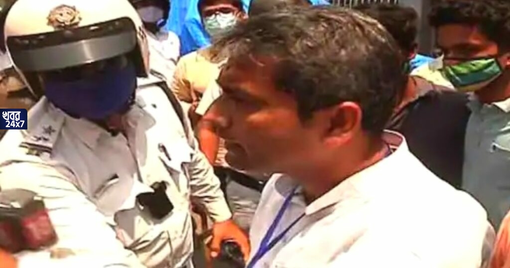 WB Election 2021: ভোট অষ্টমীতে মানিকতলায় তৃণমূলীদের হাতে আক্রান্ত বিজেপি প্রার্থী কল্যাণ চৌবে, প্রতিবাদে বসলেন ধর্নায়