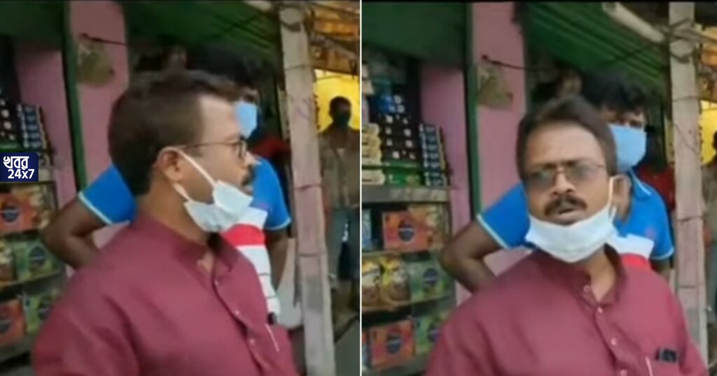 প্রশংসনীয় উদ্যোগ! ভোটে হেরেও নিজে দাঁড়িয়ে থেকে বিরোধীদের দোকান খোলালেন তৃণমূল নেতা মানস মজুমদার