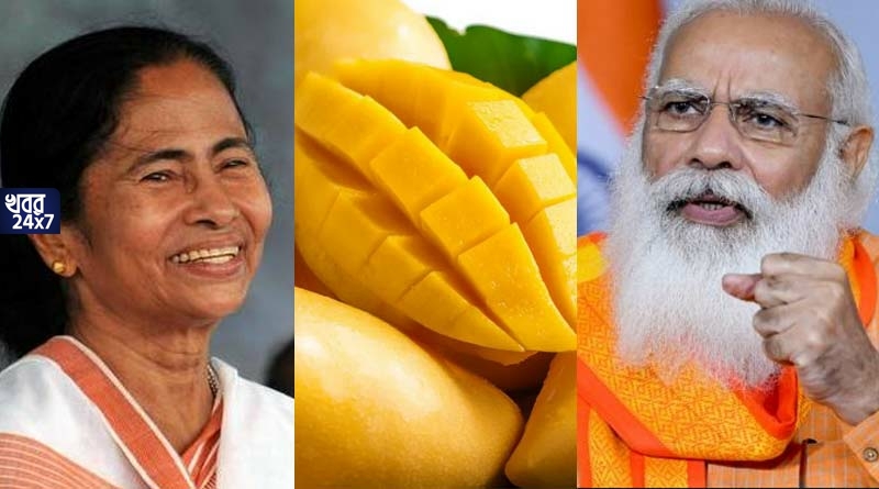 সৌজন্যের অন্যতম নজির বাংলায়! মোদীকে সুস্বাদু, রসালো আম উপহার হিসেবে পাঠালেন মমতা