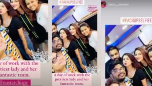 অন্তঃসত্ত্বা, তাতে কী? কাজে খামতি নেই নুসরতের, বেবি বাম্পের সঙ্গে চোখে মুখে ফুটে উঠল ‘মাম্মি গ্লো’