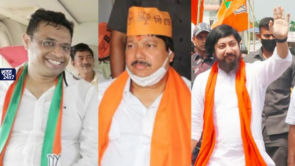 শুভেন্দু'র পর দিল্লি উড়ে গেলেন সৌমিত্র, অর্জুন, নিশীথ! অন্ধকারে রাজ্য নেতৃত্ব শুভেন্দু'র পর দিল্লি উড়ে গেলেন সৌমিত্র, অর্জুন, নিশীথ! অন্ধকারে রাজ্য নেতৃত্ব