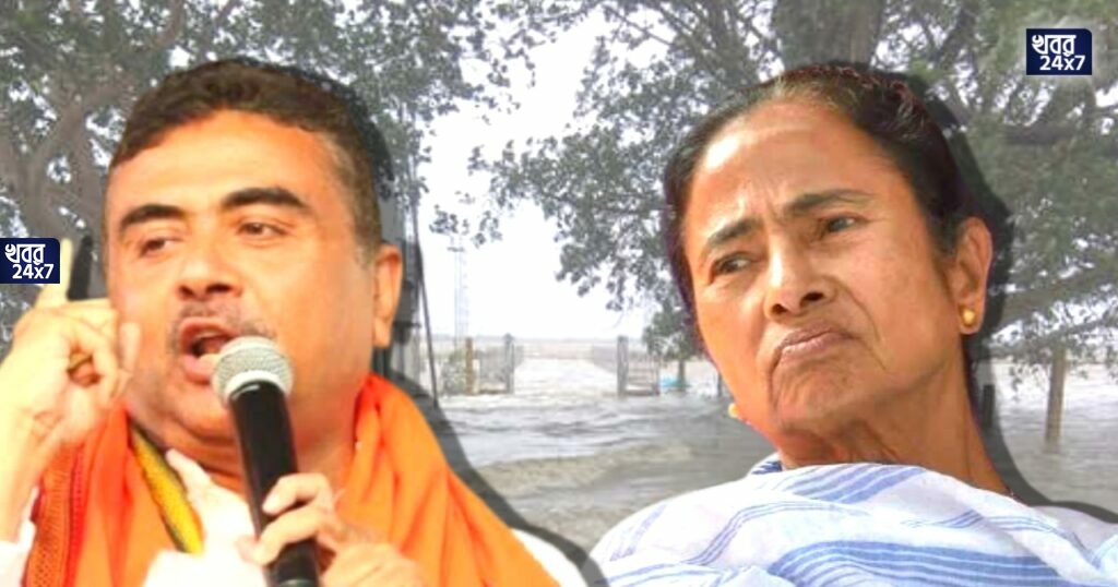 ‘উনি যদি ২ কোটি ৮৭ লক্ষ মানুষের মুখ্যমন্ত্রী হন, তবে আমিও ২ কোটি ২৮ লক্ষ মানুষের বিরোধী দলনেতা,’ মমতাকে তোপ শুভেন্দুর