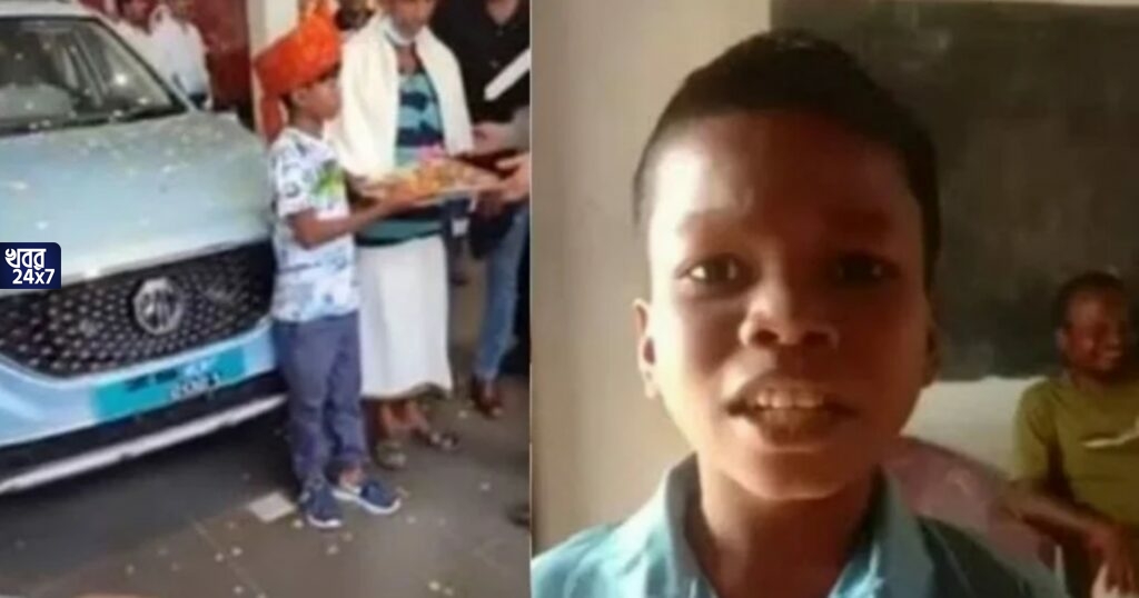 'বাচপান কা পেয়ার' গেয়ে ২৩ লক্ষ টাকার গাড়ির মালিক ভাইরাল বয় সহদেব ডিরদো? ভাইরাল ছবি