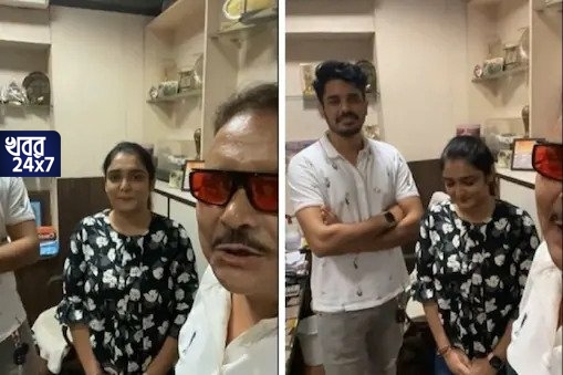 ত্বরিতা-সৌরভের বাড়ি গিয়ে ফিরে এলেন মদন মিত্র, তৃণমূল নেতাকে ঢুকতেই দিলেন না নয়া দম্পতি