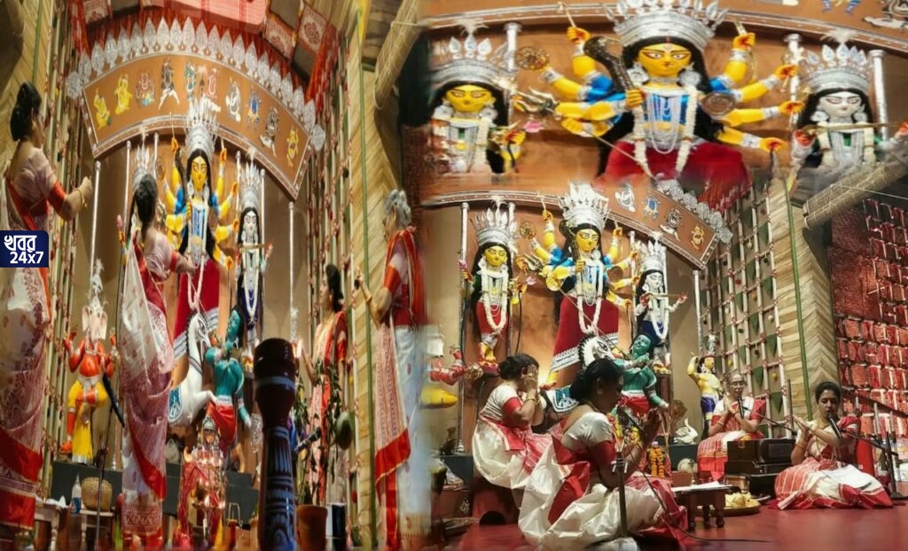 নারীশক্তিকে সম্মান জানাতে ১০ জন অসামান্য নারীকে সম্মান সানরাইজ ৬৬ পল্লীর, মহিলা পুরোহিতের দেবীবন্দনায় নারীশক্তির উদযাপন দেখল গোটা দেশ